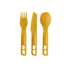 TALHERES PASSAGE CUTLERY C/ 3 PEÇAS AMARELO SEA TO SUMMIT