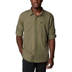 Imagem do CAMISETA MASCULINA MANGA LONGA DRY FPS 50 SILVER RIDGE UTILITY VERDE AM1683-397 COLUMBIA