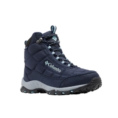 BOTA FEMININA TÉRMICA IMPERMEÁVEL WATERPROF FIRECAMP BOOT AZUL MARINHO BL1766-432 COLUMBIA