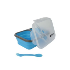 TIGELA COLAPSÁVEL DE SILICONE BENTO AZUL NAUTIKA - comprar online