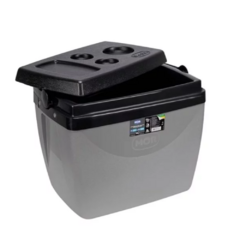 CAIXA TÉRMICA 34L CINZA COM PRETO MOR - comprar online