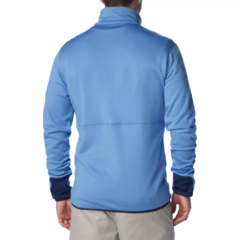 JAQUETA MASCULINA FLEECE FULL ZIP HIKE AZUL AO8850-479 COLUMBIA - Terratop Aventura