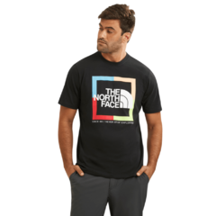 CAMISETA MASCULINA MANGA CURTA COORDINATES PRETO 5J5ANY3F THE NORTH FACE