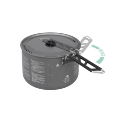 KIT DE PANELA DE ALUMÍNIO ALPHA POT COOKSET 1.1 AZUL E CINZA SEA TO SUMMIT - loja online