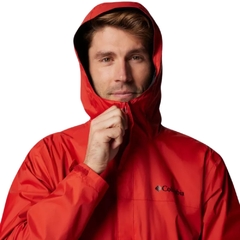 JAQUETA MASCULINA WATERTIGHT II CORTA VENTO VERMELHO SAIL RM2433-698 COLUMBIA - Terratop Aventura