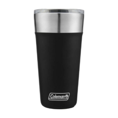 COPO TÉRMICO DE CERVEJA C/ TAMPA 600ML PRETO COLEMAN