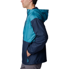 JAQUETA MASCULINA CHALLENGER LINED WINDBREAKER CORTA VENTO AZUL WM1582-466 COLUMBIA na internet