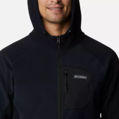 JAQUETA MASCULINA FLEECE OUTDOOR TRACKS FULL ZIP PRETO AO4903-010 COLUMBIA - comprar online