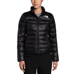 JAQUETA FEMININA ACONCÁGUA DOWN SEM CAPUZ PRETO NF0A4R3AJK3 THE NORTH FACE