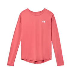 CAMISETA FEMININA MANGA LONGA HYPER TEE CREW ROSA SLATE ROSE A004N396 THE NORTH FACE - comprar online