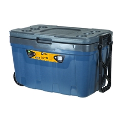 CAIXA TÉRMICA 54L ICE BOX COOLER C/RODAS CINZA NAUTIKA