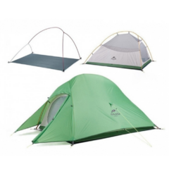 BARRACA CLOUD UP 3P ULTRALIGHT VERDE NATUREHIKE na internet