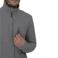 JAQUETA MASCULINA FLEECE TURTLENECK FULL ZIP CINZA CLARO 207501801812005 ALPEN na internet