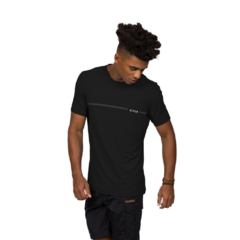 CAMISETA MASCULINA MANGA CURTA POLIAMIDA PRETO 207501113909001 ALPEN