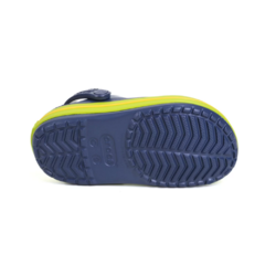 SANDÁLIA INFANTIL CROCBAND NAVY/VOLT GREEN 2045374K6 CROCS - loja online