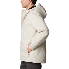 JAQUETA MASCULINA IMPERMEÁVEL LANDROAMER SHERPA COM CAPUZ BEGE WM3576-278 COLUMBIA - Terratop Aventura