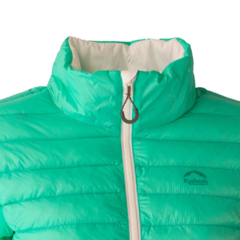 JAQUETA FEMININA GOOSE DOWN DUPLA FACE SEM CAPUZ BRANCO E VERDE TIFANNY 219R05075ZZZIT9 KAILASH - Terratop Aventura