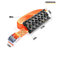 FITA TIPO PRANCHA ANTI DERRAPANTE PARA DESATOLAR CARRO GOOD ROAD - Terratop Aventura