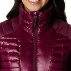 JAQUETA FEMININA LABYRINTH LOOP INFINITY SEM CAPUZ ROXO MARIONBERRY WK2022-616 COLUMBIA - loja online