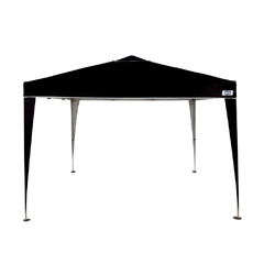 GAZEBO SANFONADO ALUMINIZADO X-FLEX OXFORD 3X3M PRETO MOR - comprar online