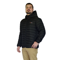 JAQUETA MASCULINA PUFFER WINTER TIDE COM CAPUZ PRETO 207501804309001 ALPEN - comprar online