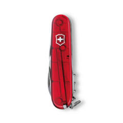 CANIVETE 12F SPARTAN VERMELHO TRANSLUCIDO 1.3603.T VICTORINOX - comprar online