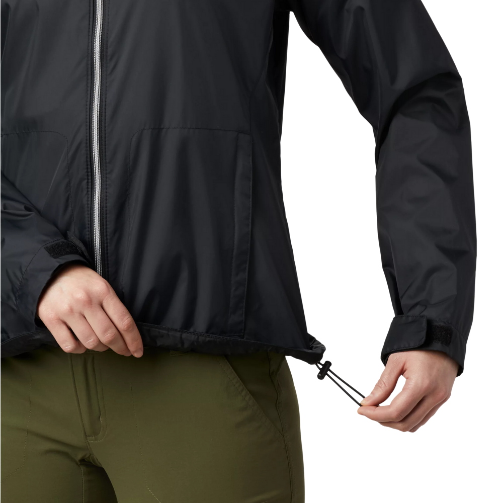 JAQUETA FEMININA IMPERMEAVEL SWITCHBACK III CORTA VENTO PRETO