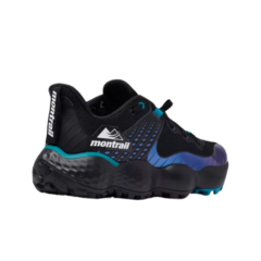 TÊNIS MASCULINO PERFORMANCE MONTRAIL TRINITY MX PRETO E AZUL BM6243-010 COLUMBIA - comprar online