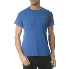 CAMISETA MASCULINA MANGA CURTA DRY FPS 50 NEBLINA AZUL CLARO 320424401 COLUMBIA