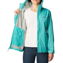 JAQUETA FEMININA ANORAK EVAPOURATION CORTA VENTO VERDE RL2023-454 COLUMBIA - loja online