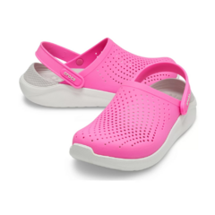 SANDÁLIA FEMININA LITERIDE ELETRIC PINK/WHITE 2059646QR CROCS