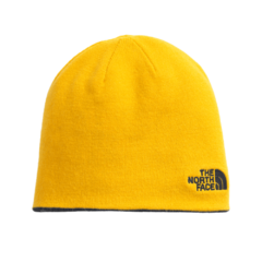 GORRO UNISSEX REVERSIBLE BANNER BEANIE PRETO E AMARELO NF00AKNDAGG THE NORTH FACE na internet