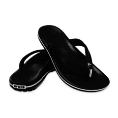 CHINELO UNISSEX CROCBAND FLIP BLACK 11033001 CROCS na internet