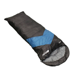 SACO DE DORMIR VIPER REGULAR 12C+8C+5C AZUL/PRETO NAUTIKA