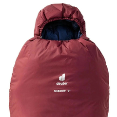 SACO DE DORMIR SHADOW REGULAR +3C-3C VERMELHO DEUTER - comprar online