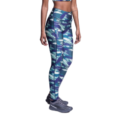 CALÇA FEMININA LEGGING GRAPHIC 25 VERDE PRINT S36787 SALOMON - comprar online