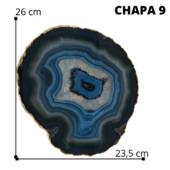 Imagem do Chapas de Apoio em Ágata Natural