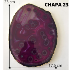 Chapas de Apoio em Ágata Natural - comprar online