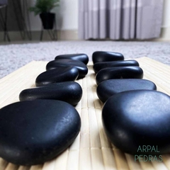 Kit de 10 Pedras De Massagem - Basalto na internet
