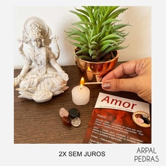 Kit Do Amor - Quartzo Rosa, Ônix, Cristal, Ágata De Fogo - Arpal Pedras