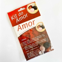 Kit Do Amor - Quartzo Rosa, Ônix, Cristal, Ágata De Fogo