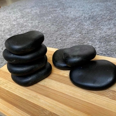 Kit de 7 Pedras De Massagem - Basalto - comprar online