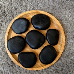 Kit de 7 Pedras De Massagem - Basalto