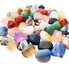 Pedras Roladas Naturais E Semipreciosas - 500g De 2cm A 3cm - comprar online