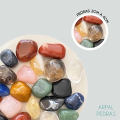 Pedras Roladas Naturais E Semipreciosas - 500g De 3cm A 4cm - comprar online