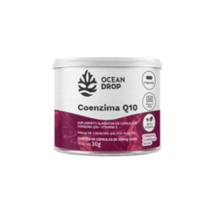 Coenzima Q10 100mg + Vitamina E (60 cápsulas) - Ocean Drop