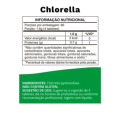 Kit 2x Chlorella 240 Tablets 400mg - Ocean Drop (p/ 4 meses) na internet