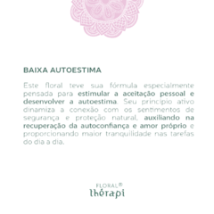 Floral de Bach Baixa Autoestima (30ml) - Thérapi - comprar online