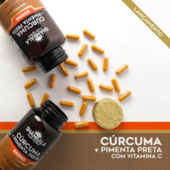 Cúrcuma com Pimenta Preta 650mg (60 cápsulas) - Shambala - comprar online