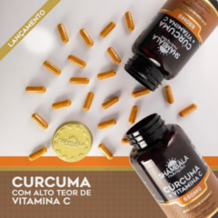 Cúrcuma com Vitamina C 650mg (60 cápsulas) - Shambala - comprar online
